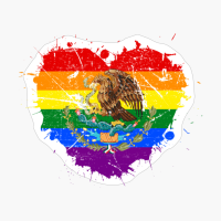 Mexico Mexican LGBT LGBTQ Gay Queer Trans Pride Love Flag Pride Heritage Roots