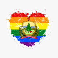 Vermont Vermonter LGBT LGBTQ Gay Queer Trans Pride Love Flag Pride Heritage Roots