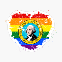 Washington Washingtonian LGBT LGBTQ Gay Queer Trans Pride Love Flag Pride Heritage Roots
