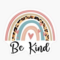 Be Kind Boho Rainbow
