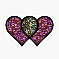 Hearts United Mutual Relationship Valentines Hearts Spirit Relationship Together Mutuality
