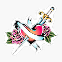 Sword In A Heart Design