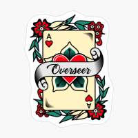 Overseer With An Ace Of Hearts Graphic