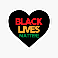 Black Lives Matter Heart