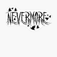 Nevermore - Edgar Allan Poe Art