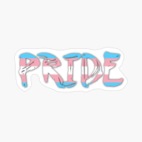 Transgender Non Binary Pride Flag Typography