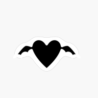 Cool Flying Heart With Wings