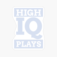 High IQ Plays - White