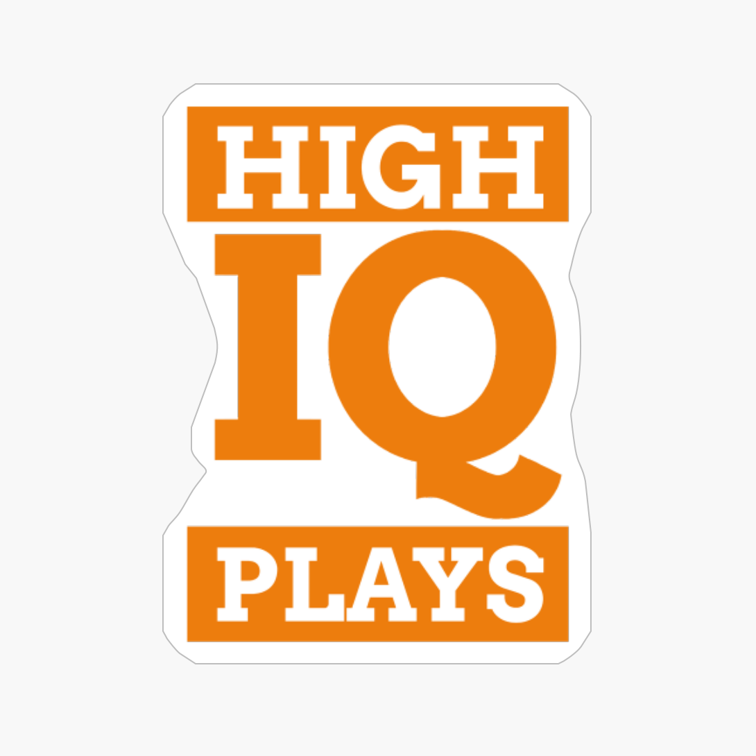 High IQ Plays - Orange