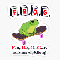 Fully Rely On God's Indifference To My Suffering