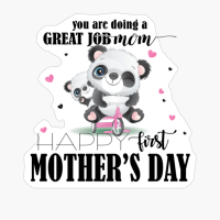 Panda Happy 1st Mothers Day