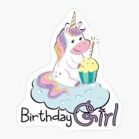 Unicorn Birthday Girl