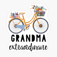 Bike With Flowers Grandma Extraordinaire
