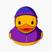 Biking Rubber Duck