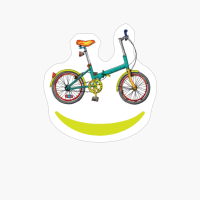 Bike Smiley Face Funny Cycling Gift