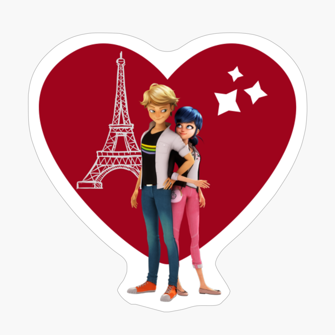 Adrien And Marinette.