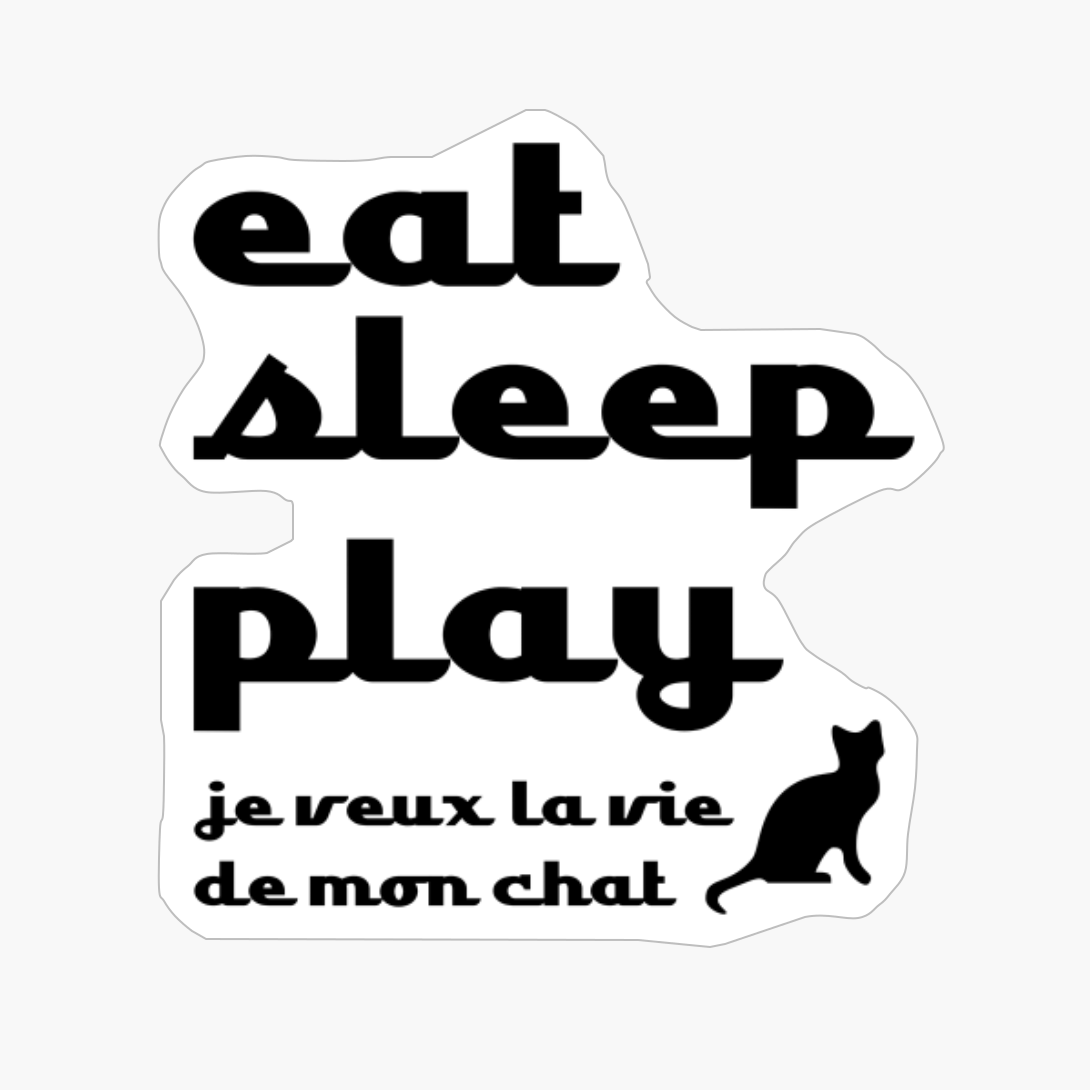 Eat Sleep Play, Je Veux La Vie De Mon Chat