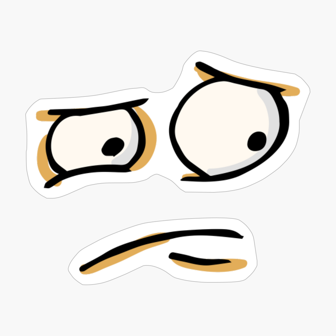 Funny Face Emoji Graphic