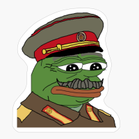 Stalin The Frog, Joseph Stalin The Frog, Pepe The Frog Communist, Communist Frog
