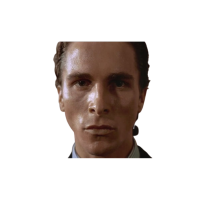 Patrick Bateman, Patrick Bateman Face, American Psycho, American Psycho Final, American Psycho Final Scene