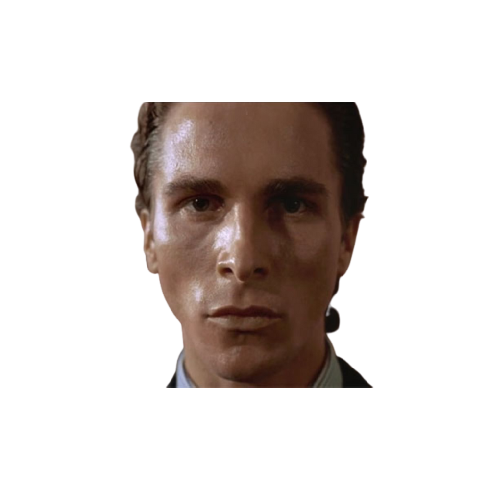 Patrick Bateman, Patrick Bateman Face, American Psycho, American Psycho Final, American Psycho Final Scene