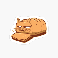 Funny Cat Bread Loaf