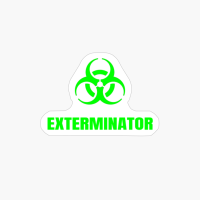 Exterminator Biohazard Bio Hazard Halloween Costume