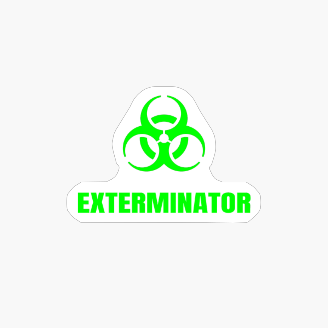 Exterminator Biohazard Bio Hazard Halloween Costume