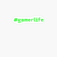 Hashtag Gamerlife Gamer Life Video Gaming Streamer Gift Idea