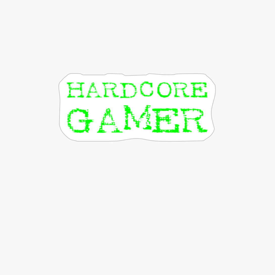 Hardcore Gamer Cool Computer Console Online Gaming Gift Idea