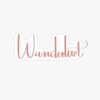 Pink Wanderlust Expression With A Dreamy Font