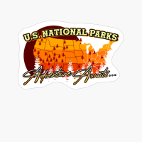 US National Parks Map Camping - Adventure Awaits