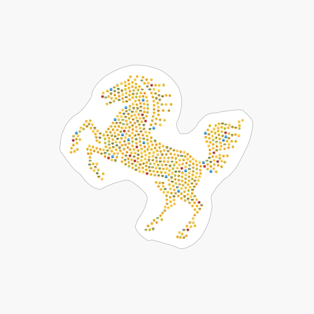 Horse Emoji Design