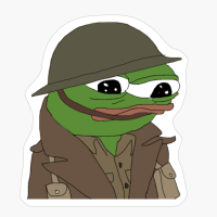 Soldier Pepe The Frog, Great War Pepe The Frog, First World War Pepe The Frog, WW1 Pepe The Frog
