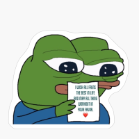 Frens Pepe The Frog, Best Frens Pepe The Frog, Pepe The Frog Frens, Lovely Pepe The Frog