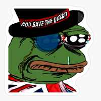 British Pepe The Frog, God Save The Queen Pepe The Frog, English Pepe The Frog, Britanian Pepe The Frog, UK Pepe The Frog, Depressed British Pepe The Frog, Depressed Pepe