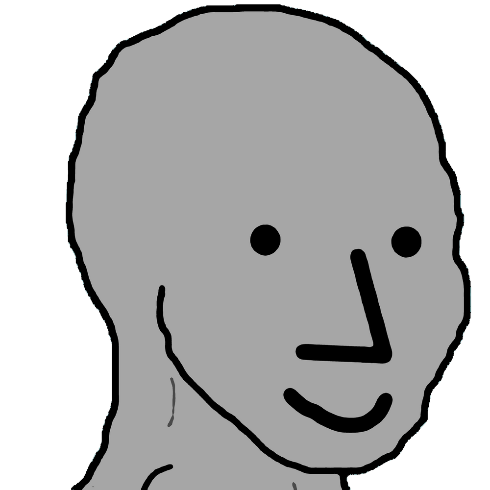 NPC Meme, NPC, Happy NPC, NPC Anon, Wojak, Wojak NPC, Wojak NPC Meme, Wojak Meme