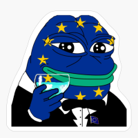 UE Pepo, UE Pepe The Frog, European Union Pepo, European Union Pepe The Frog, Pepe The Frog Symbol Of UE