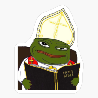 Pope Pepo, Pope The Frog, Pepe The Frog Is The Pope, Pepo The Pope, RARE Pepe The Frog, Holy Bible Pepo, Holy Bible Pepe The Frog