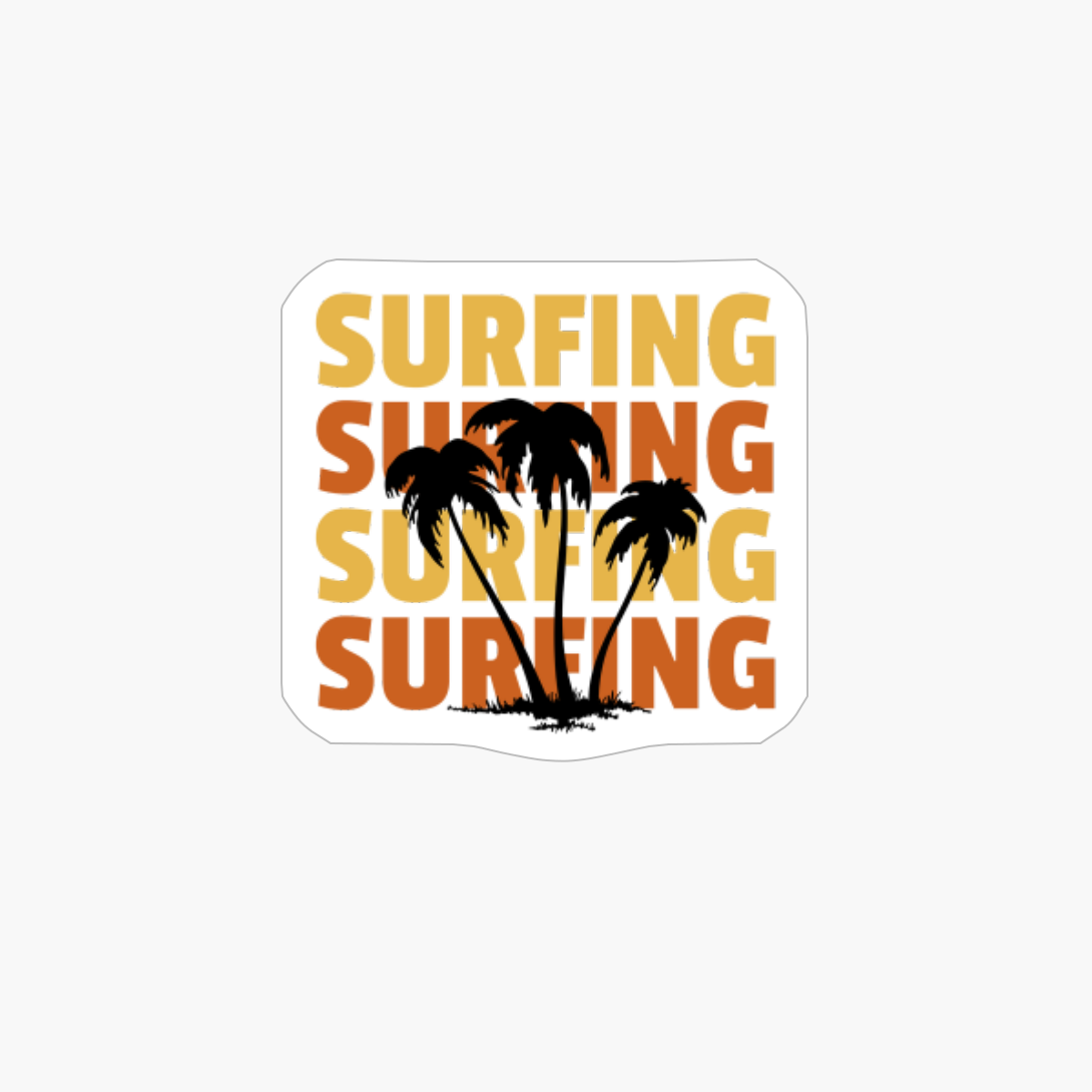 Retro 70s Design Surfing