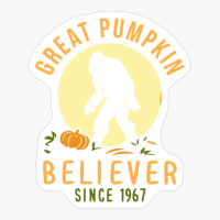 Great Pimpkin Believe Since 1967 Vegetables Animals December Halloween Science
