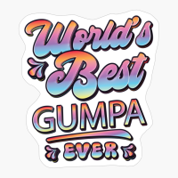 Worlds Best Gumpa Ever - Gift For Grandparent