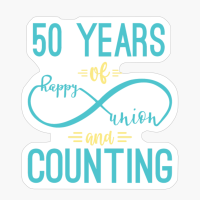 50th Anniversary 50 Years Of Happy Union And Counting