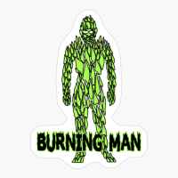 Burning Man #2 (Green)