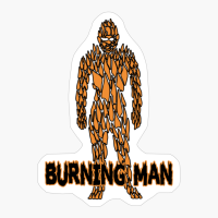 Burning Man #2 (Orange)