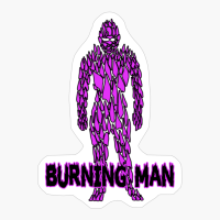 Burning Man #2 (Purple)