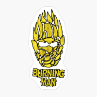 Burning Man (Yellow)