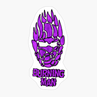 Burning Man (Purple)