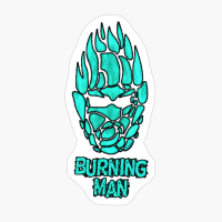Burning Man (Turquoise)