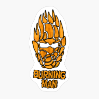 Burning Man (Orange)